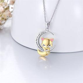 img 2 attached to Dainty RMREWY Animal Necklace: Sterling Silver Charm Jewelry for Women - Cute & Delicate Pendant, Perfect Birthday/Graduation Gift for Her - Girlfriend, Mom