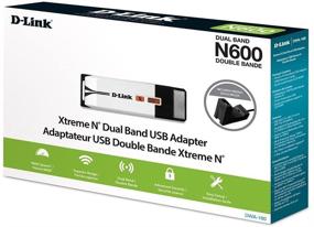 img 1 attached to D-Link DWA-160: Высокоскоростной двухдиапазонный N600 USB адаптер Wi-Fi для сети.