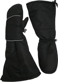 img 4 attached to 🧤 Waterproof Thinsulate Mittens for Boys: NIce Caps - Ultimate Outdoor Accessories