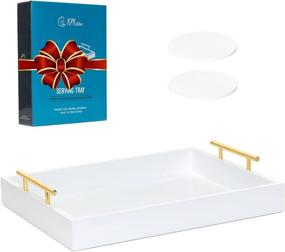 img 4 attached to 🍽️ KPKitchen Stylish Coffee Table Tray