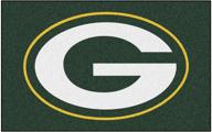 fanmats green packers accent 19in logo