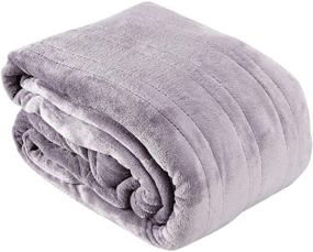 img 3 attached to 🔥 Stay Cozy in Style with the Westerly Electric Heated Throw Blanket in Purple