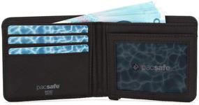 img 1 attached to 🔒 Pacsafe RFIDsafe Bifold Wallet: Advanced RFID Blocking for Ultimate Security