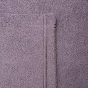 img 2 attached to Tornado Grey Vellux Microfleece Full/Queen Blankets – Cozy and Luxurious!