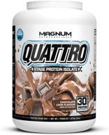 🍫 quattro chocolate love: nutrient-packed lactose-free protein powder for men & women (4 lbs.) by magnum nutraceuticals logo