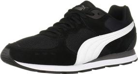 img 4 attached to High-Performance PUMA Vista Sneaker for Men in Classic Black, White, and Charcoal