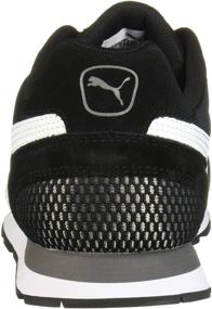 img 2 attached to High-Performance PUMA Vista Sneaker for Men in Classic Black, White, and Charcoal