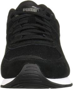 img 3 attached to High-Performance PUMA Vista Sneaker for Men in Classic Black, White, and Charcoal