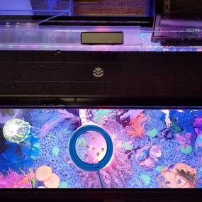 img 3 attached to Zhuohai Floating Fish Feeding Ring with Suction Cup - Easy-to-Install Aquarium Food Feeder Circle
