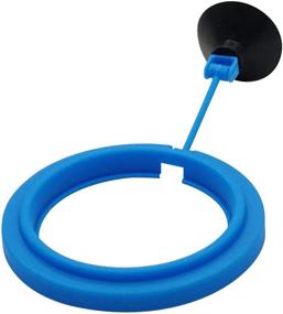 img 4 attached to Zhuohai Floating Fish Feeding Ring with Suction Cup - Easy-to-Install Aquarium Food Feeder Circle