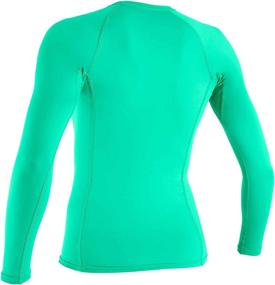 img 3 attached to 👕 O'Neill Women's Basic Skins UPF 50+ Long Sleeve Rash Guard: Maximum Sun Protection for Active Women