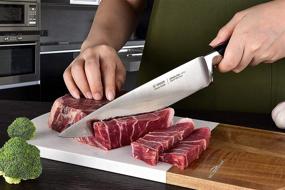 img 1 attached to 🔪 BC.HINGER Professional Chef Knife: 8 Inch Pro Kitchen Knife with Ergonomic Handle and Gift Box