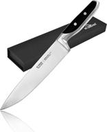 🔪 bc.hinger professional chef knife: 8 inch pro kitchen knife with ergonomic handle and gift box logo