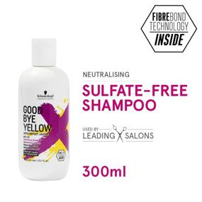 img 3 attached to 🔶 Schwarzkopf Shampoo 300ml - Goodbye Yellow, 10.0 Ounce (4045787515992)