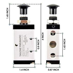 img 3 attached to 🔧 Tailonz Pneumatic Push Pull Valve 4R210 08 for Optimal Operation