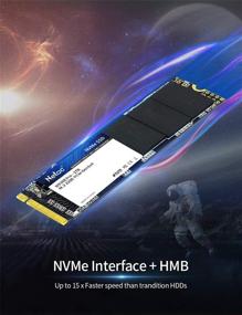 img 3 attached to 💽 Netac 1TB NVMe M.2 2280 PCIe Gen 3x4 Внутренний SSD - Супербыстрая скорость чтения до 1700MB/s - Твердотельный накопитель 3D NAND