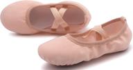 ballet practice slipper stretch toddler logo