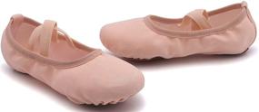 img 1 attached to Ballet Practice Slipper Stretch Toddler