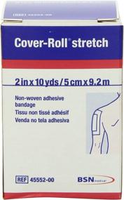 img 3 attached to 🎗️ 2 Inch X 10 Inch Jobst Cover-Roll Stretch, Hypoallergenic with Yards per Roll