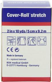 img 2 attached to 🎗️ 2 Inch X 10 Inch Jobst Cover-Roll Stretch, Hypoallergenic with Yards per Roll