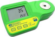 🔬 milwaukee ma887 digital salinity refractometer with automatic temperature compensation, yellow led, 0 to 50 psu, +/-2 psu accuracy, 1 psu resolution (color may vary) - enhanced seo logo