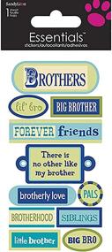 img 1 attached to Sandylion Brothers Essentials Sticker Large
