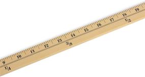 img 2 attached to 📏 Dritz Wooden Yardstick, 1/4 x 36-Inch, Natural: Durable and Versatile Measuring Tool for Precision Crafting and Home Projects