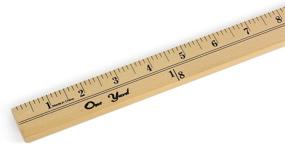 img 3 attached to 📏 Dritz Wooden Yardstick, 1/4 x 36-Inch, Natural: Durable and Versatile Measuring Tool for Precision Crafting and Home Projects