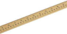 img 1 attached to 📏 Dritz Wooden Yardstick, 1/4 x 36-Inch, Natural: Durable and Versatile Measuring Tool for Precision Crafting and Home Projects