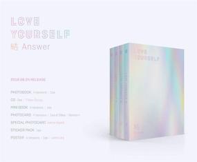 img 3 attached to 🎵 BTS - LOVE YOURSELF 結 Answer [L вер.] - Премиум-коллекционное издание с 2CD+Фотоальбом+Мини-книга+Фотокарточки+Набор наклеек+Бесплатный подарок!