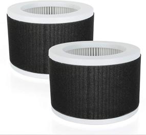 img 4 attached to 🧬 Flintar EPI810 True HEPA Replacement Filter - Compatible with KOIOS and MOOKA EPI810 Air Purifier - 3-Stage H13 True HEPA Filtration - 2-Pack