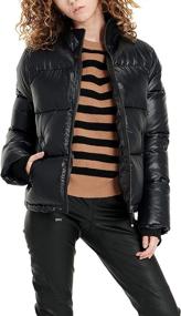 img 4 attached to UGG Womens Izzie Puffer Jacket Women's Clothing for Coats, Jackets & Vests