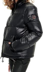 img 3 attached to UGG Womens Izzie Puffer Jacket Women's Clothing for Coats, Jackets & Vests