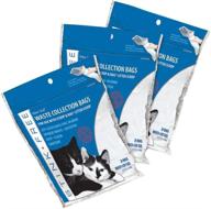 🐱 stink free scoop & bag: odor sealing cat litter waste bags - pack of 3 logo