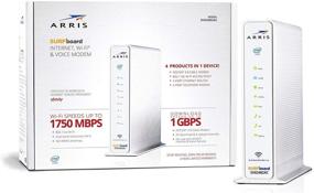 img 1 attached to 🌐 ARRIS SURFboard SVG2482AC: Advanced DOCSIS 3.0 Cable Modem & AC1750 Wi-Fi Router for Xfinity Internet & Voice – Up to 500 Mbps Plans