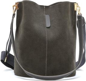 img 4 attached to Zocilor Messenger Capacity Vintage Leather Women's Handbags & Wallets