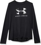 👚 medium girls' clothing - seaglass under armour t-shirt logo