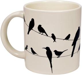 img 2 attached to 🐦 Birds on a Wire Heat Sensitive Mug - Watch Colorful Birds Appear with Coffee or Tea - Presented in an Entertaining Gift Box