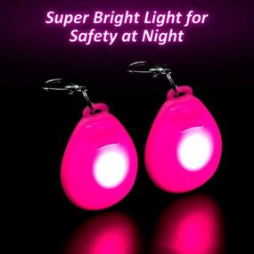 img 3 attached to HIGO Glowing Pendant Nighttime Pink Round