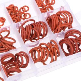 img 2 attached to 🔧 Uxcell Silicone 225Pcs Metric Assortment: Versatile and Reliable Tool Set for Various Applications