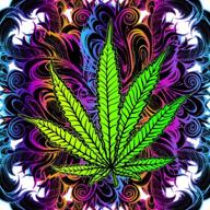 diamond painting cannabis marijuana narcotic painting, drawing & art supplies logo