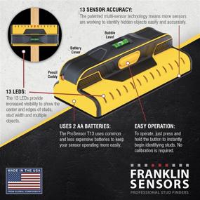 img 3 attached to Enhance Accuracy with the ProSensor T13 Professional Stud Finder: 13-Sensors for Unparalleled Precision