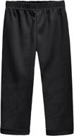 👖 usa-made city threads athletic pants for boys and girls - ideal for sports camp, playtime, and school logo