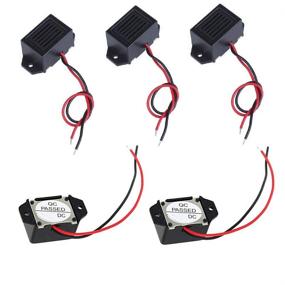 img 4 attached to 🔔 Pack of 5 Tatoko Mini Buzzers with Leads