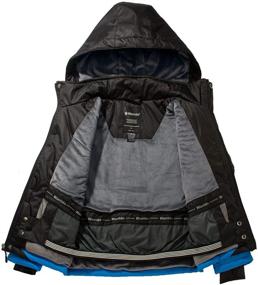 img 2 attached to ❄️ Wantdo Boys' Waterproof Ski Jacket: Warm Winter Snow Coat with Hood, Windproof Snowboarding Raincoats