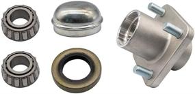 img 3 attached to 🏌️ Club Car DS Golf Cart Front Wheel Hub Kit & Bearings Seals | 1974-2002 Models | Part # 1011892