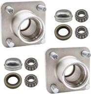 🏌️ club car ds golf cart front wheel hub kit & bearings seals | 1974-2002 models | part # 1011892 logo