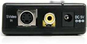 img 3 attached to 🔌 StarTech.com Composite and S-Video to HDMI Converter with Audio - Ultimate Solution for Crystal Clear Video and Audio Conversion - Black - VID2HDCON