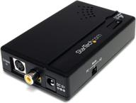 🔌 startech.com composite and s-video to hdmi converter with audio - ultimate solution for crystal clear video and audio conversion - black - vid2hdcon logo