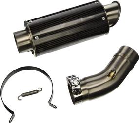 img 1 attached to 🔥 Hotbodies Racing Carbon Fiber Slip-On MGP Exhaust Canister - model no. 50801-2400